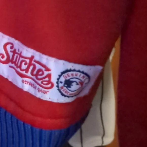 Of Philadelphia jacket. It's red and white and blue. Use the worn a couple times - Picture 3 of 4